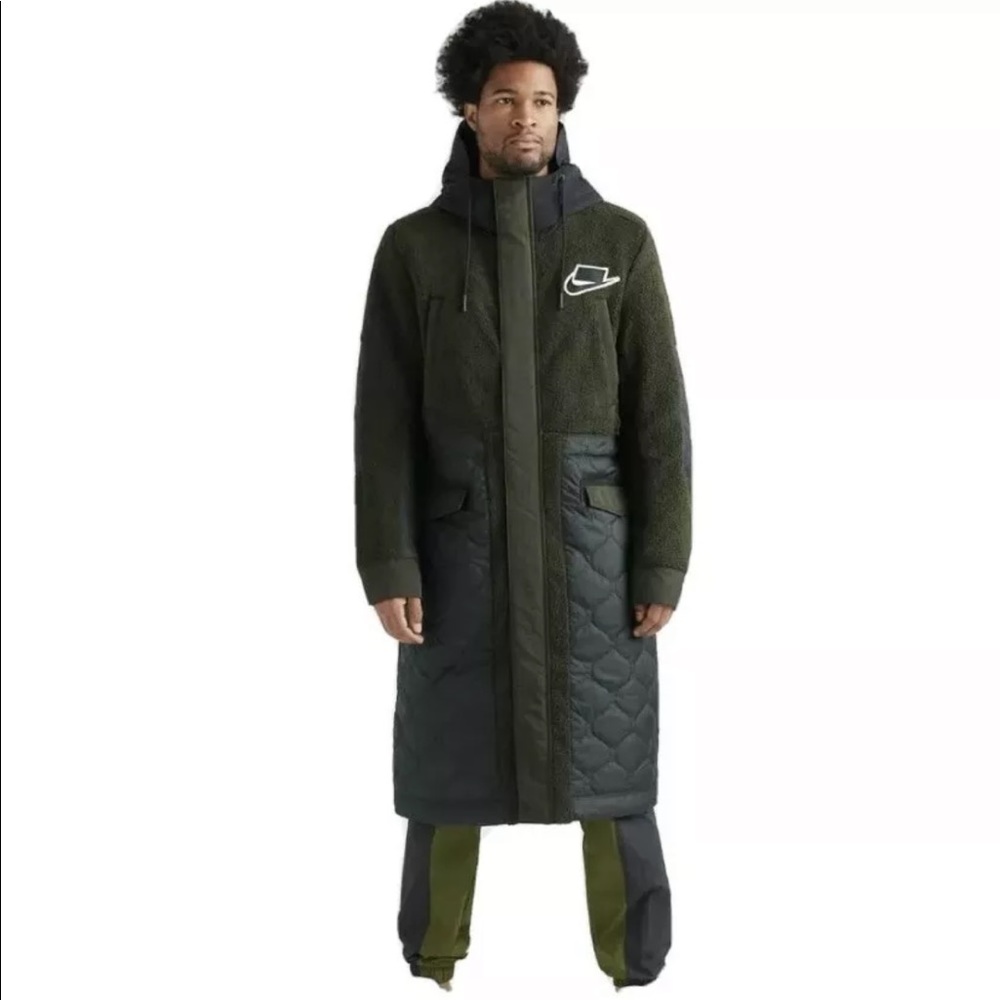 Nike Sportswear NSW Synthetic Fill Insulated Parka Jacket BV4797-010 NWT Size LG